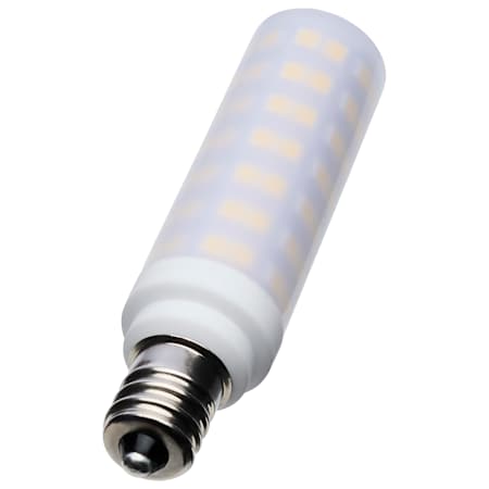 Satco Lighting 6.5 Watt Dimmable T6 Candelabra (E12) LED Bulb - 600 Lumens, 5000K, and 80CRI Frost