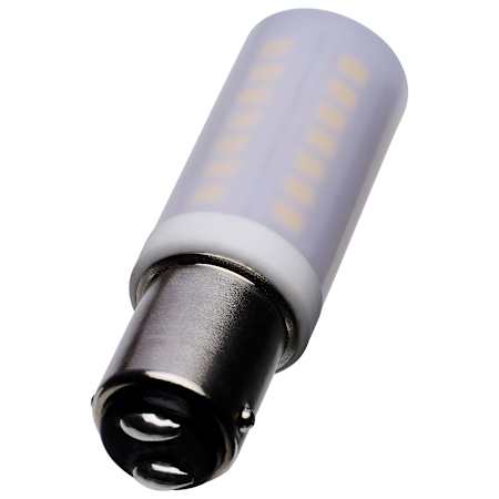 Satco Lighting 5 Watt Dimmable T6 BA15D LED Bulb - 500 Lumens, 5000K, and 80CRI Frost