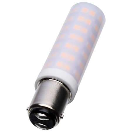 Satco Lighting 6.5 Watt Dimmable T6 BA15D LED Bulb - 600 Lumens, 3000K, and 80CRI Frost