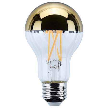 Satco Lighting 12 Watt Dimmable A19 Medium (E26) LED Bulb- 1000 Lumens, 2700K, and 90CRI Gold