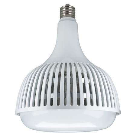 Satco Lighting Single 130 Watt PAR30 Extended Mogul (EX39) LED Bulb - 15,500 Lumens, 4000K, and 80CRI Translucent White
