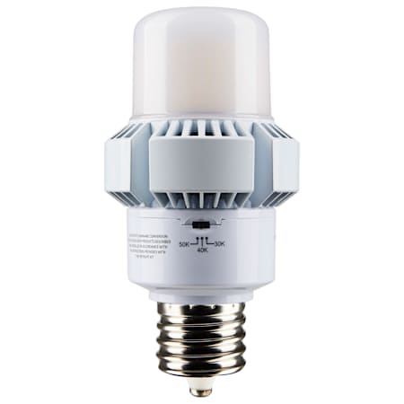 Satco Lighting Pack of (2) 17 Watt Dimmable Extended Mogul (EX39) LED Bulbs - 2,380 Lumens, 3000K, and 80CRI White