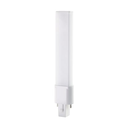 Satco Lighting Single 4.5 Watt PL G23 LED Bulb - 450 Lumens, 5000K, and 80CRI Frosted