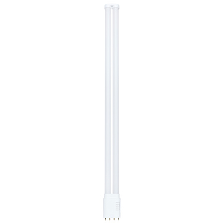 Satco Lighting ColorQuick 22 Watt Dimmable T5 Quad Pin (2G11) LED Bulb- 3000 Lumens, 3000K, 3500K, 4000K, 5000K, 6500K, and 80CRI Frost