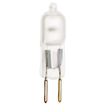 Satco Lighting Single 10 Watt Dimmable T3 Bi Pin Halogen Bulb - 108 Lumens and 2900K Frosted