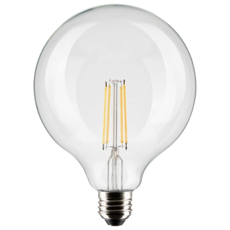 Satco Lighting 8 Watt Vintage Edison Dimmable G40 Medium (E26) LED Bulb - 800 Lumens , 4000K , and 90CRI Clear