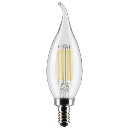 Satco Lighting 4 Watt Vintage Edison Dimmable CA10 Candelabra (E12) LED Bulb - 350 Lumens , 4000K , and 90CRI Clear