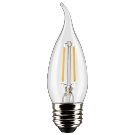 Satco Lighting 3 Watt Vintage Edison Dimmable CA10 Medium (E26) LED Bulb - 250 Lumens , 2700K , and 90CRI Clear