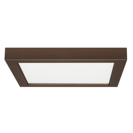 Satco Lighting 9" Wide Integrated LED Flush Mount Square Ceiling Fixture - 3000K - Rated Bronze