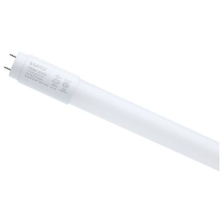 Satco Lighting 17 Watt Dimmable T8 Bi Pin (G13) LED Bulb- 2650 Lumens, 3000K, 3500K, 4000K, 5000K, 6500K, and 83CRI Frost