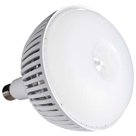 Satco Lighting Pack of (2) 130 Watt Dimmable HB77 Extended Mogul (EX39) LED Bulbs - 16,300 Lumens, 4000K, and 80CRI Translucent White
