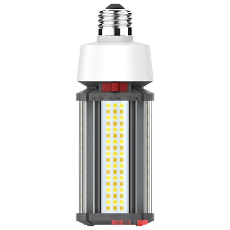 Satco Lighting Pack of (4) 27 Watt Medium (E26) LED 277V Bulbs - 3,510 Lumens, 3000K, and 80CRI White