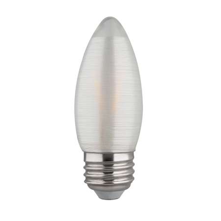 Satco Lighting Single 2 Watt Dimmable C11 Medium (E26) LED Bulb - 120 Lumens and 2700K Spun
