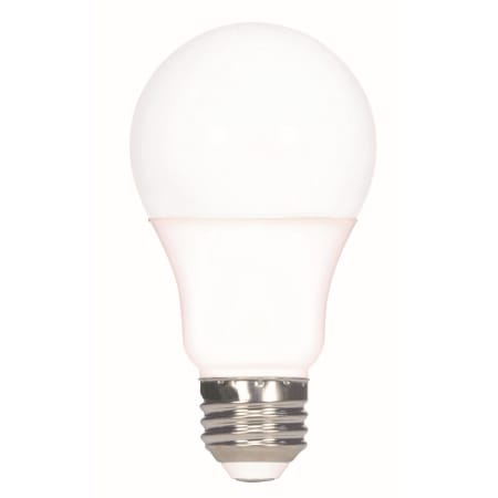 Satco Lighting Pack of (4) 9.2 Watt A19 Medium (E26) LED Bulbs - 800 Lumens, 2700K, and 80CRI White