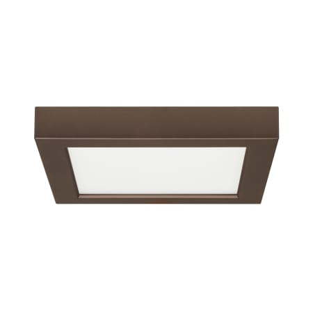 Satco Lighting 7" Wide Integrated LED Flush Mount Square Ceiling Fixture - 2700K Bronze