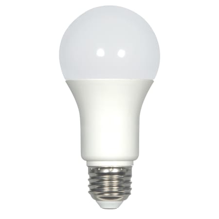 Satco Lighting Single 6 Watt Dimmable A19 Medium (E26) LED Bulb - 800 Lumens and 3000K Frosted White