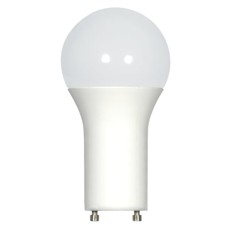 Satco Lighting Single 9.8 Watt Dimmable A19 GU24 LED Bulb - 800 Lumens and 4000K Frosted White