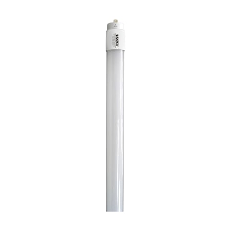 Satco Lighting Pack of (4) 40 Watt T8 Fluorescent Pin (Fa8) LED Bulbs - 5,300 Lumens, 3500K, and 82CRI White