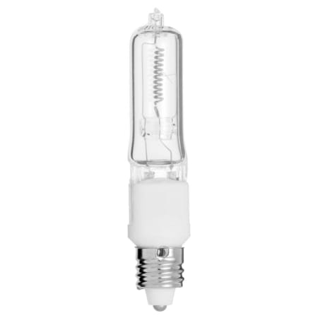 Satco Lighting Pack of (2) 100 Watt Dimmable T4 Shaped Mini Candelabra (E11) Base Halogen Bulbs Clear