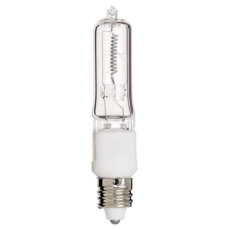 Satco Lighting Single 100 Watt Dimmable T4 Mini Candelabra (E11) Halogen Bulb - 2,700 Lumens and 2900K Clear