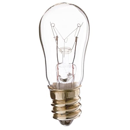 Satco Lighting 6 Watt Dimmable S6 Candelabra (E12) Incandescent Bulb - 60 Lumens and 2700K -NOT FOR INDIVIDUAL SALE Clear