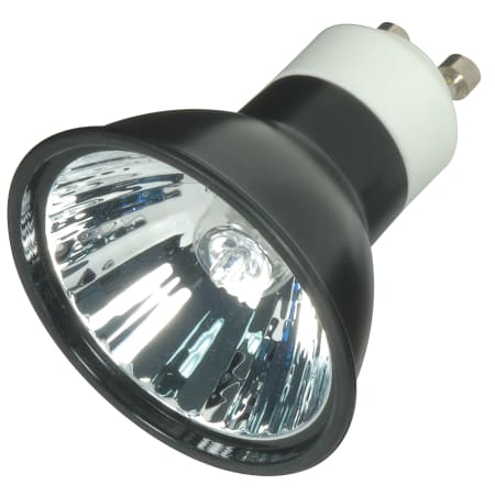 Satco Lighting Single 35 Watt Dimmable MR16 GU10 Halogen Bulb - 2900K Black
