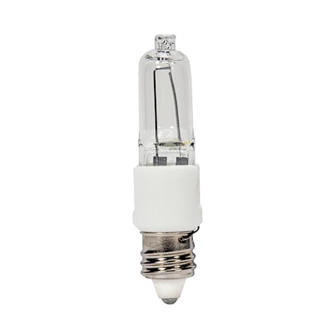 Satco Lighting Single 40 Watt Dimmable T3 Mini Candelabra (E11) Halogen Bulb - 200 Lumens and 2900K Clear