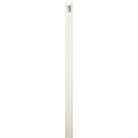 Satco Lighting Single 8 Watt Dimmable T8 Bi Pin (G13) LED Bulb - 1,250 Lumens, 5000K, and 82CRI Gloss White