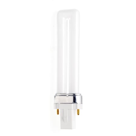 Satco Lighting Single 7 Watt T4 G23 Compact Fluorescent Bulb - 580 Lumens and 3500K Frosted