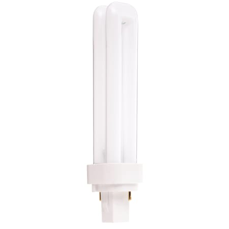 Satco Lighting Single 18 Watt T4 G24 Compact Fluorescent Bulb - 1,825 Lumens and 4100K Frosted