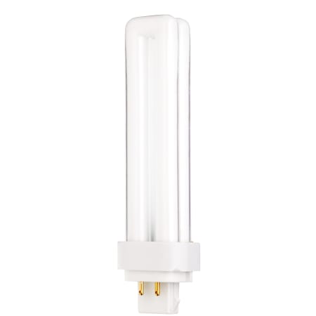 Satco Lighting Single 18 Watt T4 G24 Compact Fluorescent Bulb - 1,825 Lumens and 3000K Frosted