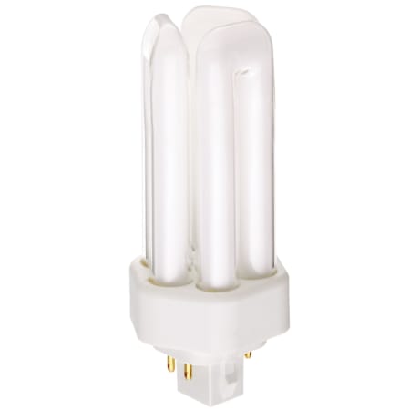 Satco Lighting Single 18 Watt T4 CFL Plugin (GX24q-2) Compact Fluorescent Bulb - 1,800 Lumens and 4100K Frosted