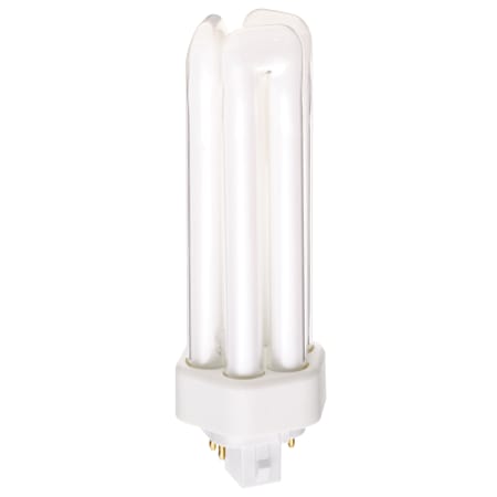 Satco Lighting Single 32 Watt T4 CFL Plugin (GX24q-3) Compact Fluorescent Bulb - 3,200 Lumens and 3000K Frosted