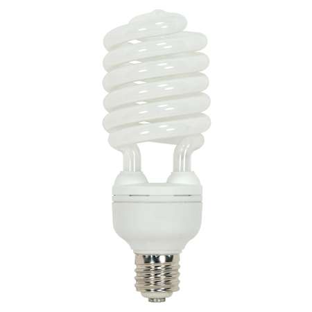 Satco Lighting Single 65 Watt T5 Mogul Compact Fluorescent Bulb - 7,000 Lumens and 2700K Frosted