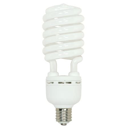 Satco Lighting Single 105 Watt T5 Mogul Compact Fluorescent 277V Bulb - 2,000 Lumens and 4100K Frosted