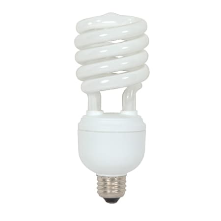 Satco Lighting Single 32 Watt T4 Mogul Compact Fluorescent 277V Bulb - 2,600 Lumens and 5000K Frosted