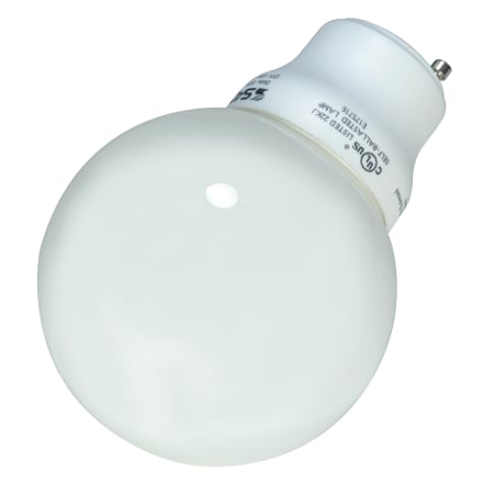 Satco Lighting Single 15 Watt G25 GU24 Compact Fluorescent Bulb - 1,600 Lumens and 3500K Frosted