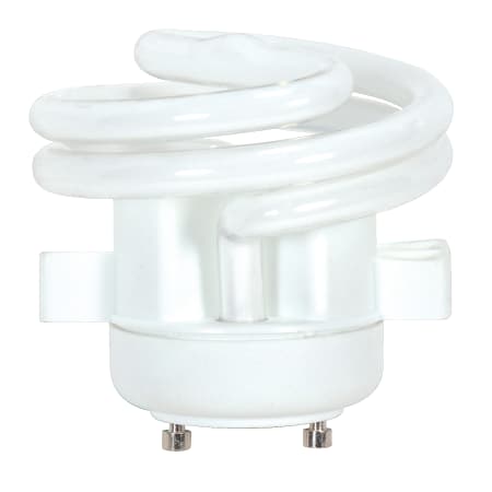Satco Lighting Single 13 Watt T2 GU24 Compact Fluorescent Bulb - 230 Lumens and 2700K Frosted