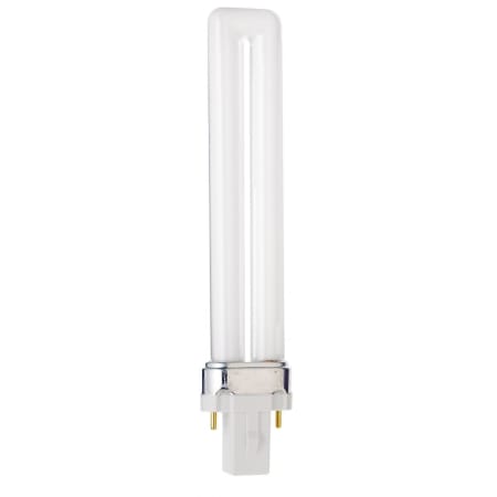 Satco Lighting Pack of (4) 9 Watt T4 Shaped G23 Base Compact Fluorescent Bulbs White