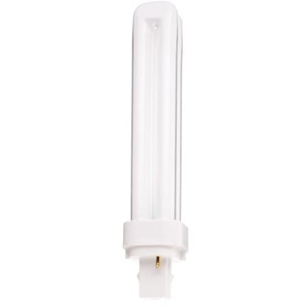 Satco Lighting Pack of (2) 26 Watt T4 Shaped G24d-3 Base Compact Fluorescent Bulbs White