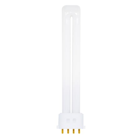 Satco Lighting Single 13 Watt T4 CFL Plugin (2GX7) Compact Fluorescent Bulb - 2,200 Lumens and 5000K Frosted