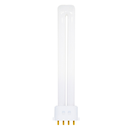 Satco Lighting Single 13 Watt T4 CFL Plugin (2GX7) Compact Fluorescent Bulb - 2,150 Lumens and 6500K Frosted