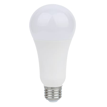 Satco Lighting Single 15 Watt A21 Medium (E26) LED Bulb with 5000K Color Temperature Frosted White