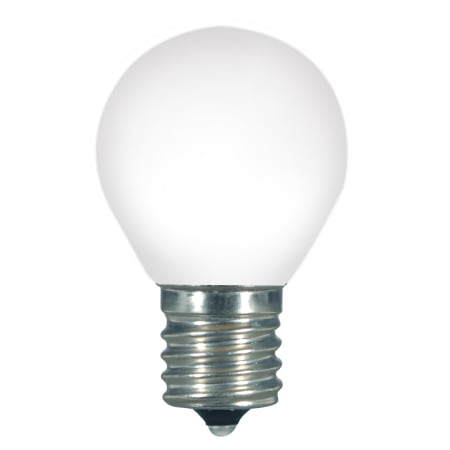 Satco Lighting Single 1 Watt S11 Intermediate (E17) LED Bulb - 36 Lumens and 2700K Coated White