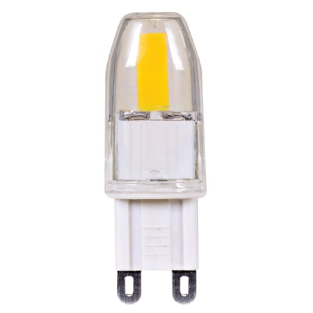 Satco Lighting Single 1.6 Watt Dimmable T4 Double Loop LED Bulb - 810 Lumens and 2700K Clear
