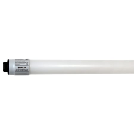 Satco Lighting Single 43 Watt T8 Recessed DC LED Bulb - 2,600 Lumens and 3500K Gloss White