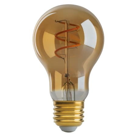 Satco Lighting Single 4 Watt Dimmable A19 Medium (E26) LED Bulb - 240 Lumens and 2000K Amber