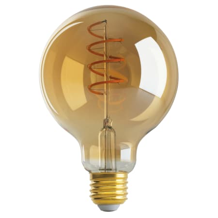 Satco Lighting Single 4 Watt Dimmable G30 Medium (E26) LED Bulb - 300 Lumens and 2000K Amber