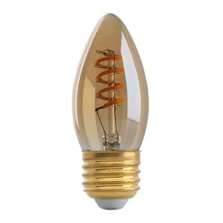 Satco Lighting Single 2 Watt Dimmable B10 Medium (E26) LED Bulb - 1,400 Lumens and 3000K Amber