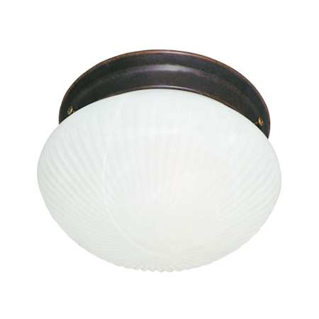 Savoy House Functional Flushmount Ceiling Fixture Brownstone